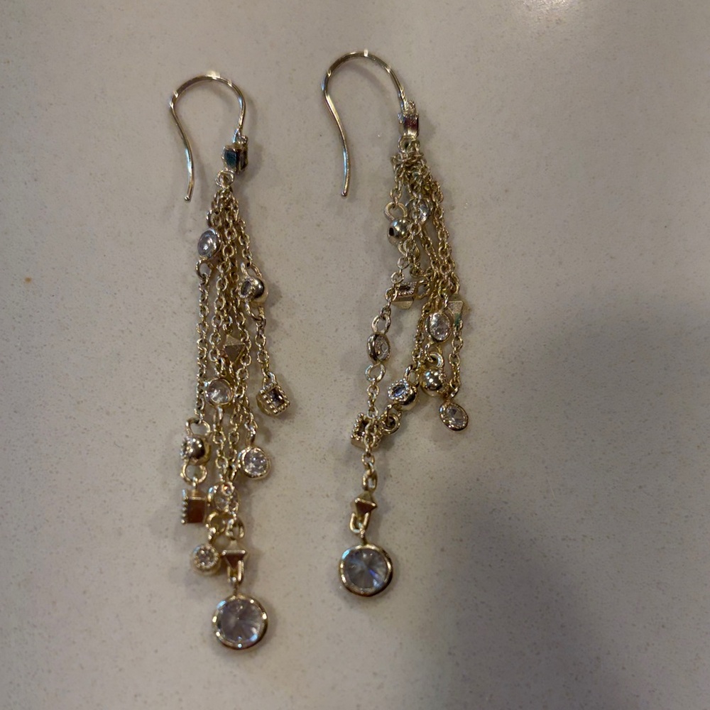 Kendra Scott Gold Dangle Earrings
